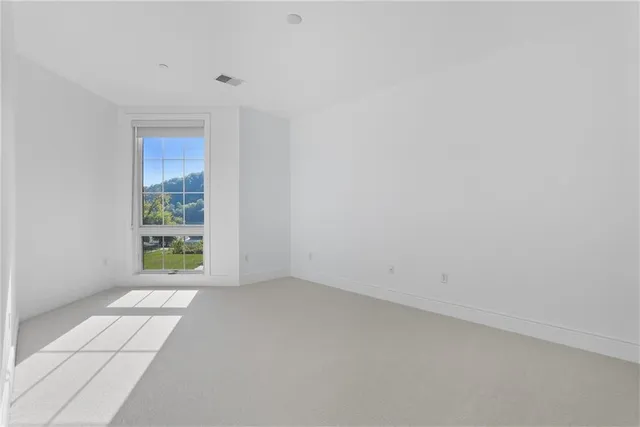 a view of an empty room with window