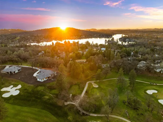 a view of a house with a swimming pool