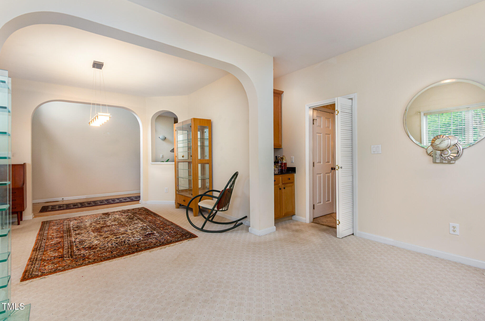 401 Stinhurst Drive Durham, NC 27713 - Photo 12 of 39 a view of a livingroom with a front door