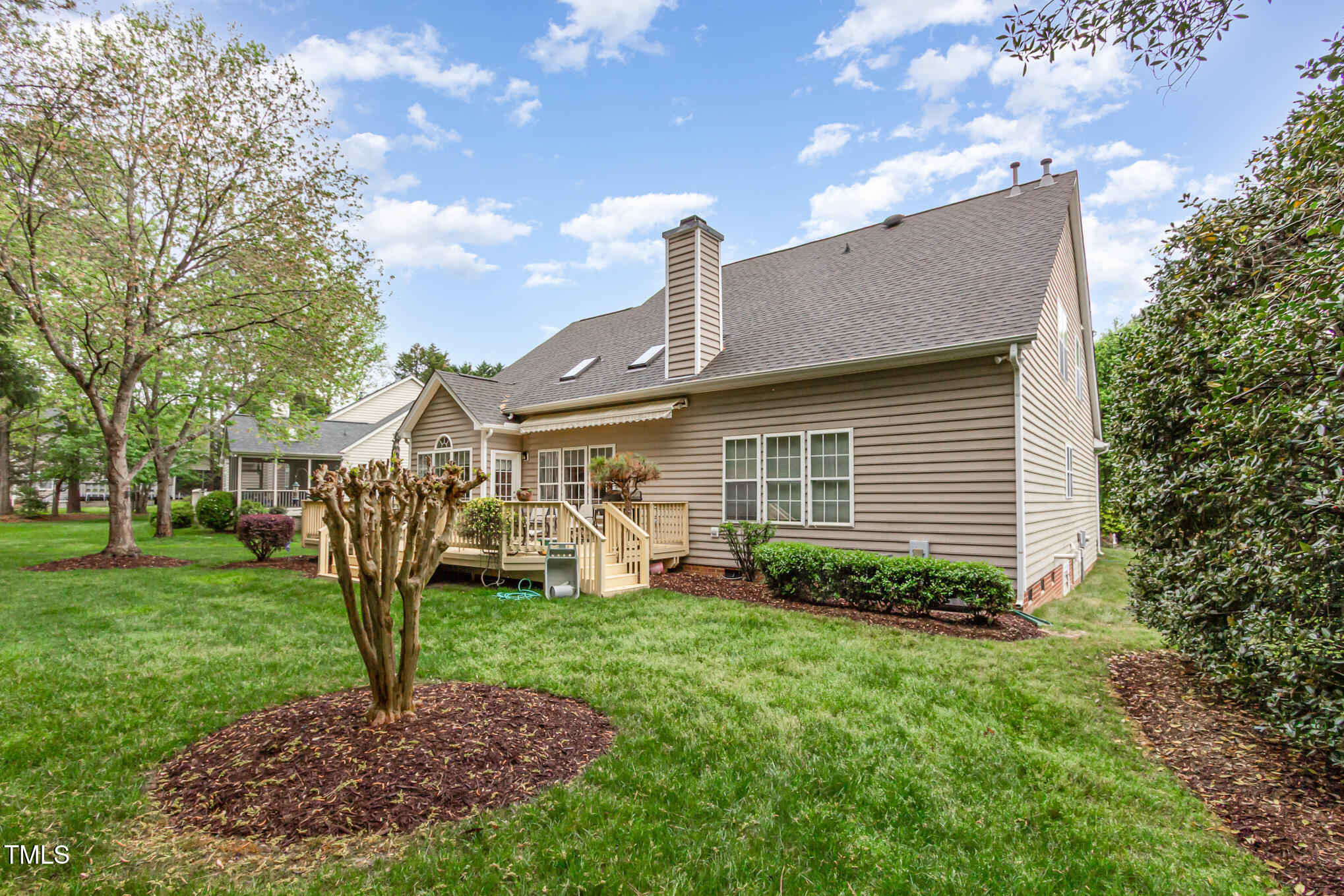 401 Stinhurst Drive Durham, NC 27713 - Photo 26 of 39 a front view of a house with garden