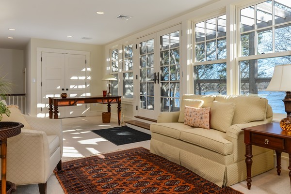 651 Old Post Road Barnstable, MA 02635 - Photo 12 of 22 a living room with furniture and a large window