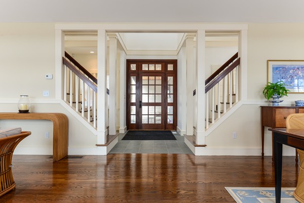651 Old Post Road Barnstable, MA 02635 - Photo 2 of 22 a view of an entryway with wooden floor and door