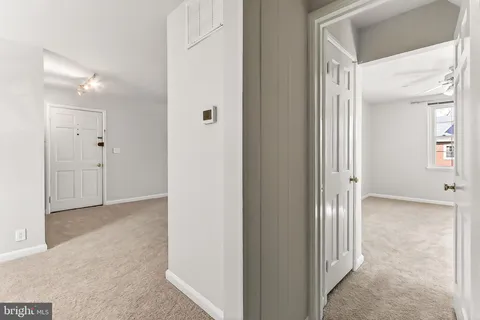 a view of a room with window