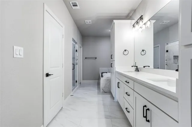 a bathroom with a sink