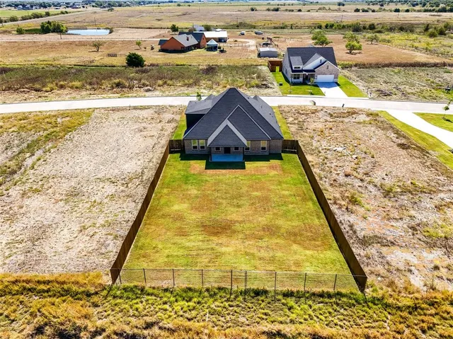 a view of an ocean and a building
