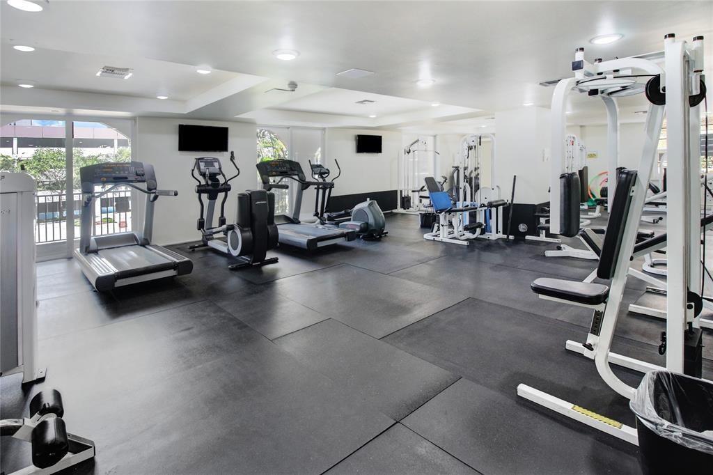 520 Southeast 5th Avenue, Unit 2605 Fort Lauderdale, FL 33301 - Photo 33 of 38 a view of a room with gym equipment