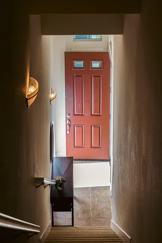 a view of a living room