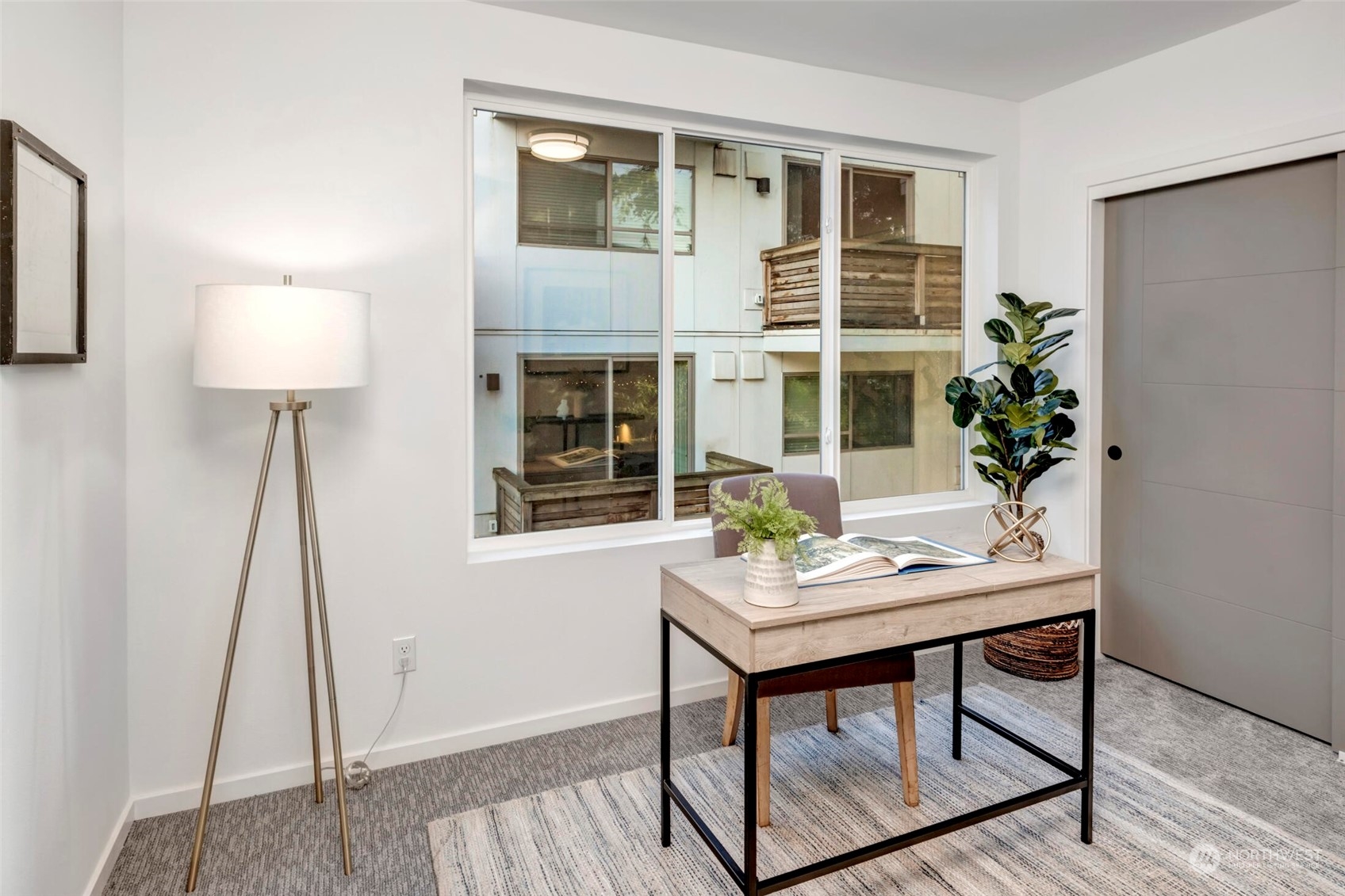 4024 Midvale Avenue North Seattle, WA 98103 - Photo 19 of 26 a workspace with furniture and a window