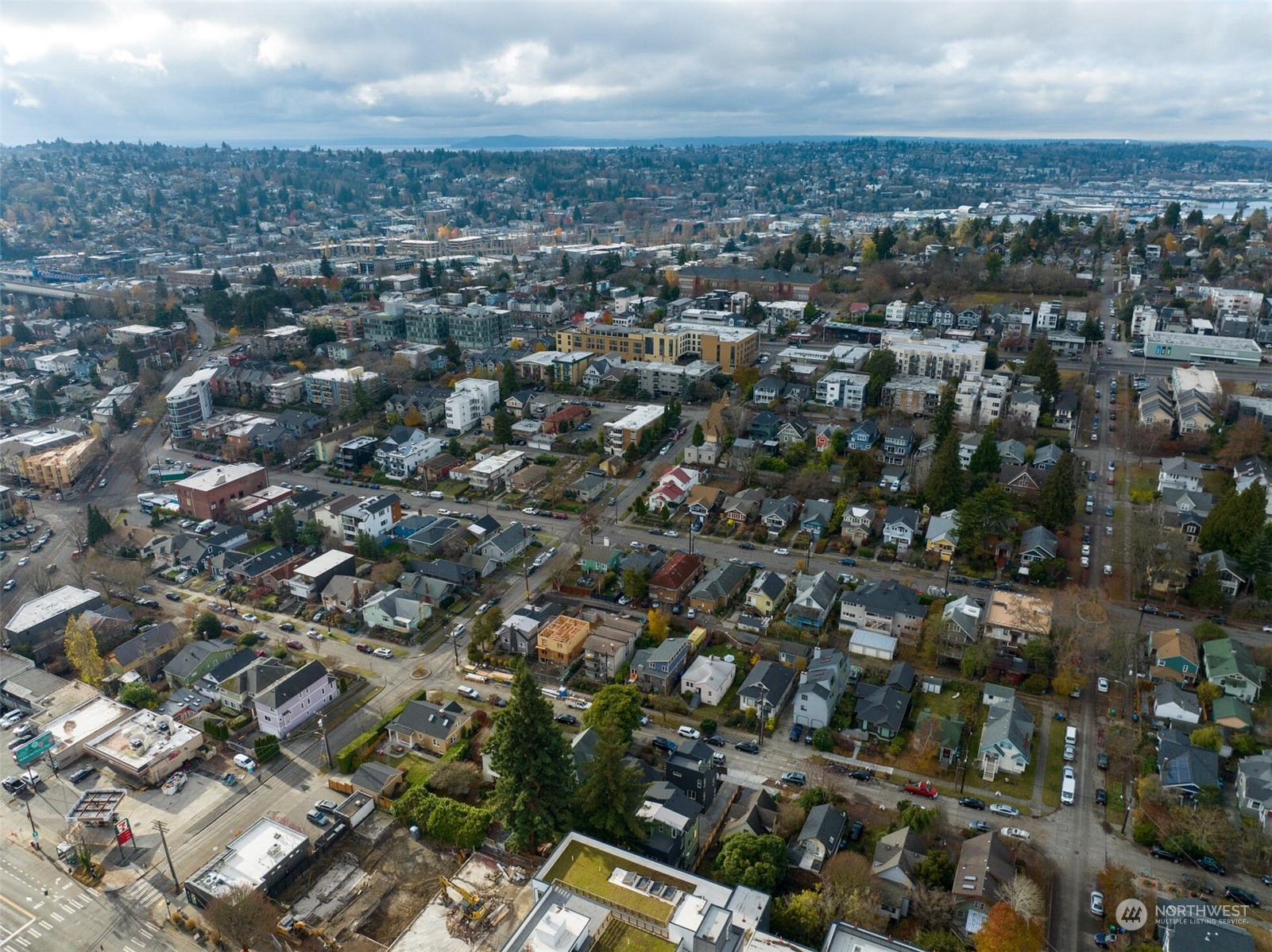 4024 Midvale Avenue North Seattle, WA 98103 - Photo 25 of 26 an aerial view of multiple house
