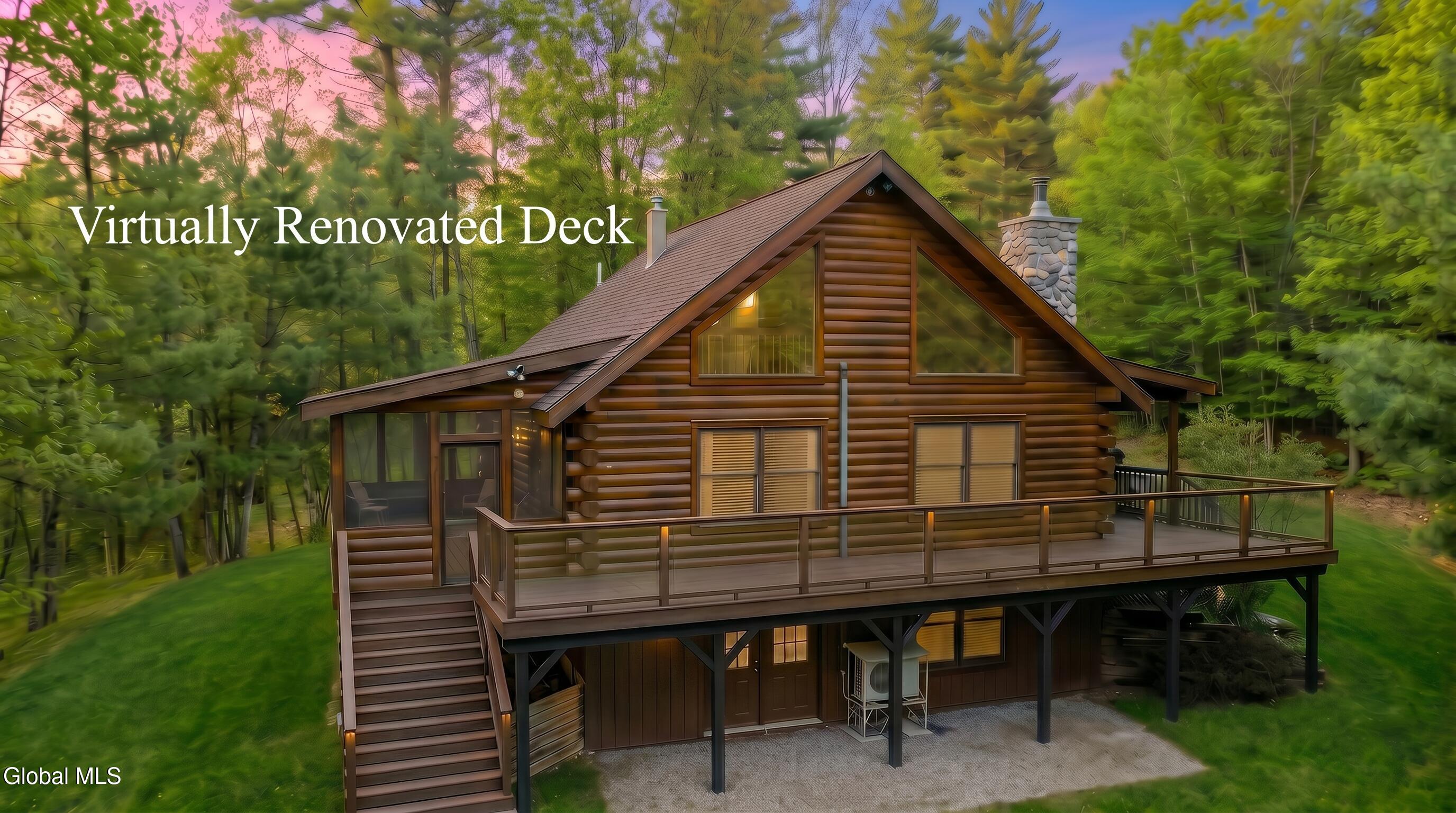 14 Young Road Middle Grove, NY 12850 - Photo 32 of 33 Virtually Renovated Deck