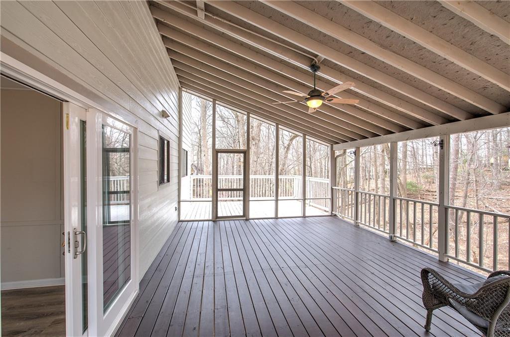 30 Tamarack Court Jasper, GA 30143 - Photo 23 of 70 a view of wooden floor in a balcony