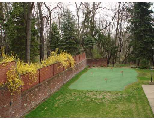 310 Buckingham Road Fox Chapel, PA 15215 - Photo 10 of 12 Yard/Garden. Putting green in the back yard next to the in-ground pool.