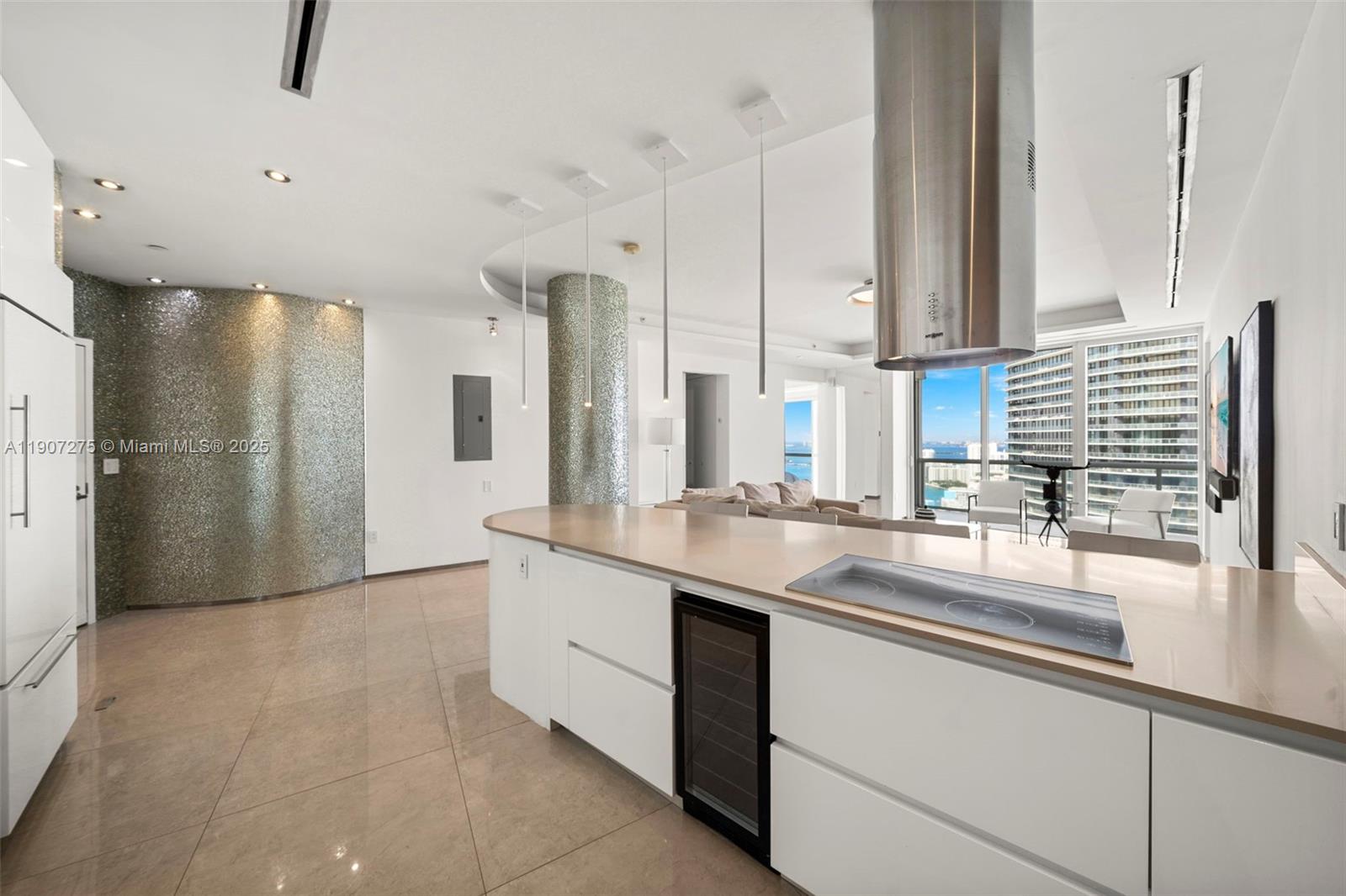 450 Alton Road, Unit PH4104 Miami Beach, FL 33139 - Photo 18 of 84 a kitchen with stainless steel appliances granite countertop a sink and a refrigerator