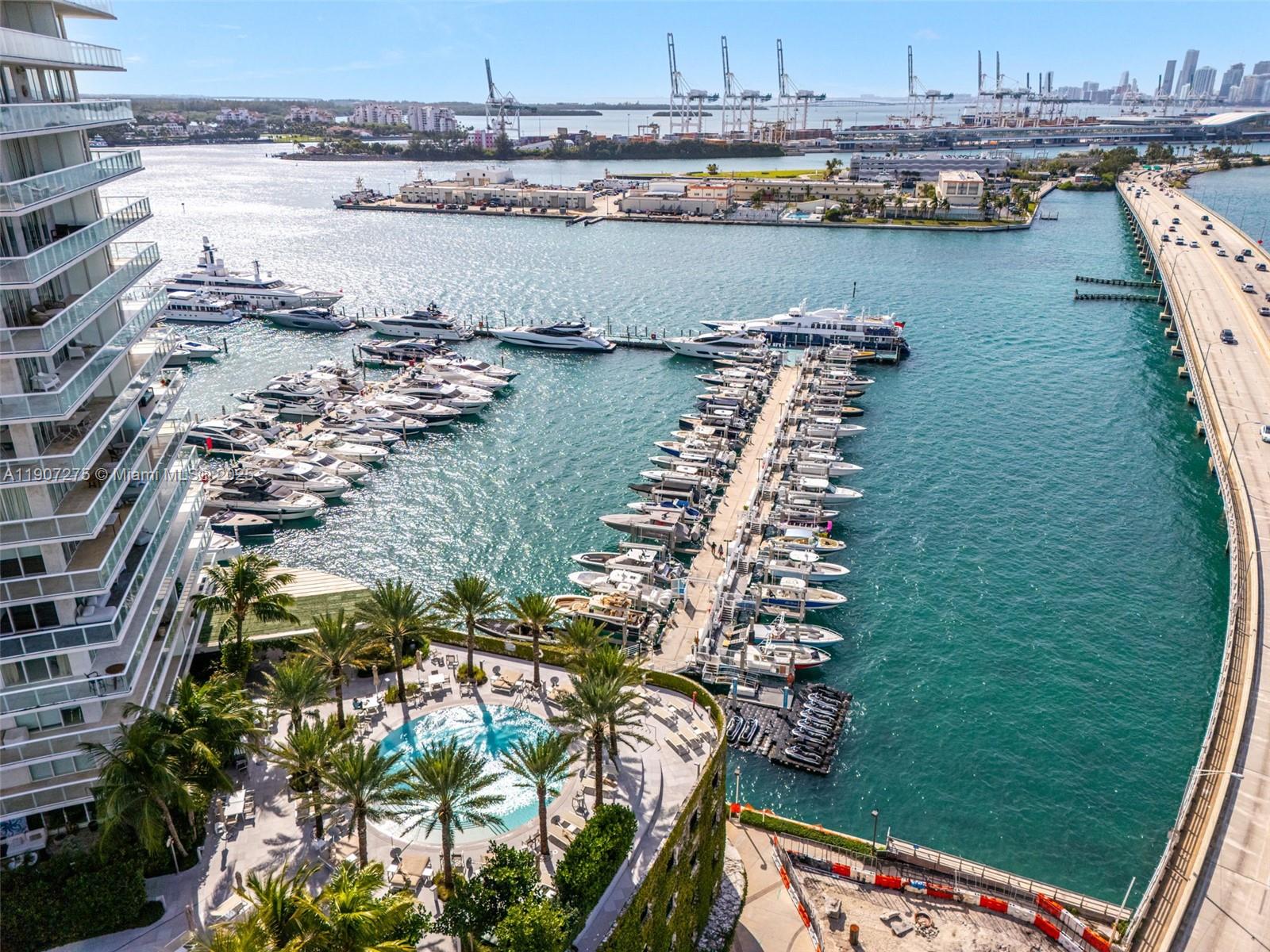 450 Alton Road, Unit PH4104 Miami Beach, FL 33139 - Photo 51 of 84 a view of a city with an ocean view