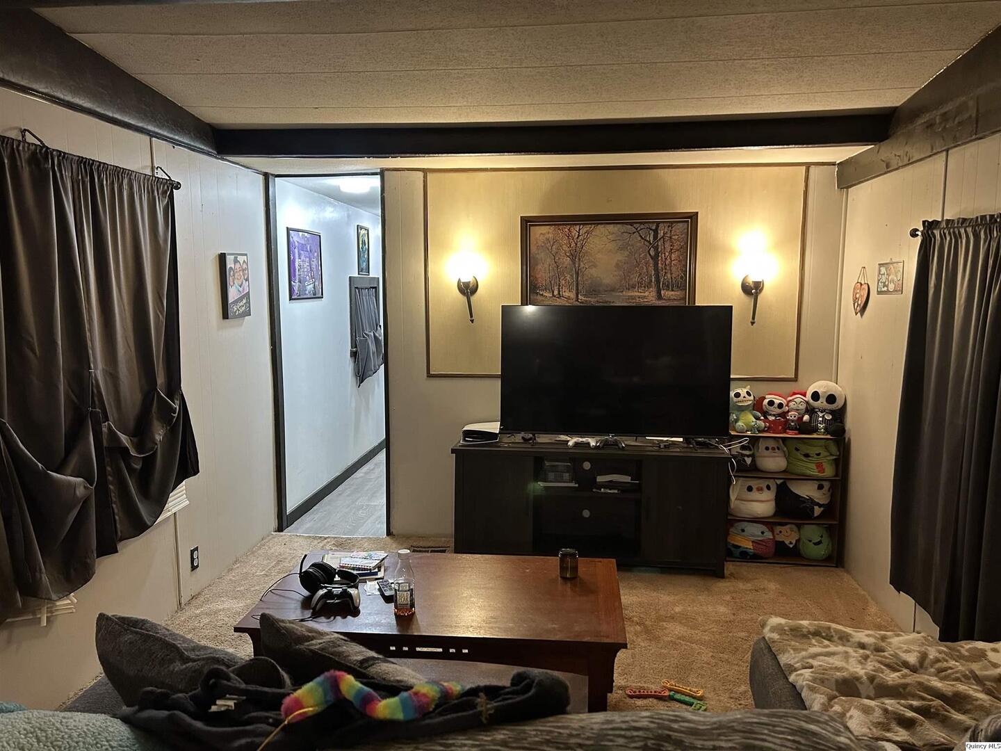 7114 Timber Ridge South Quincy, IL 62305 - Photo 3 of 9 a living room with furniture and a flat screen tv