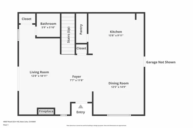 $449,000 | 40507 Road 222, Unit 102, Bass Lake, CA 93604