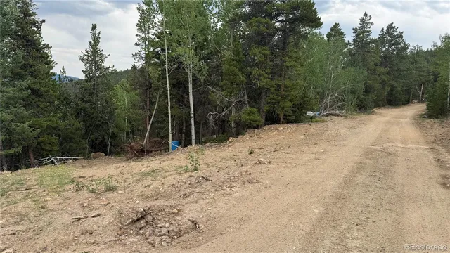 a view of a covered with snow on the road