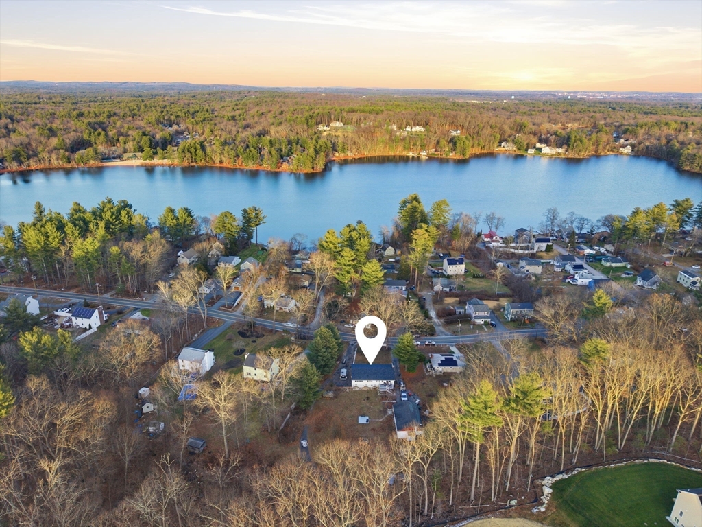 78 Dunstable Road Westford, MA 01886 - Photo 23 of 27 a view of a lake with houses