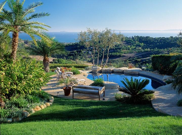 2222 Gibraltar Road Santa Barbara, CA 93105 - Photo 3 of 3 a view of a garden with lawn chairs
