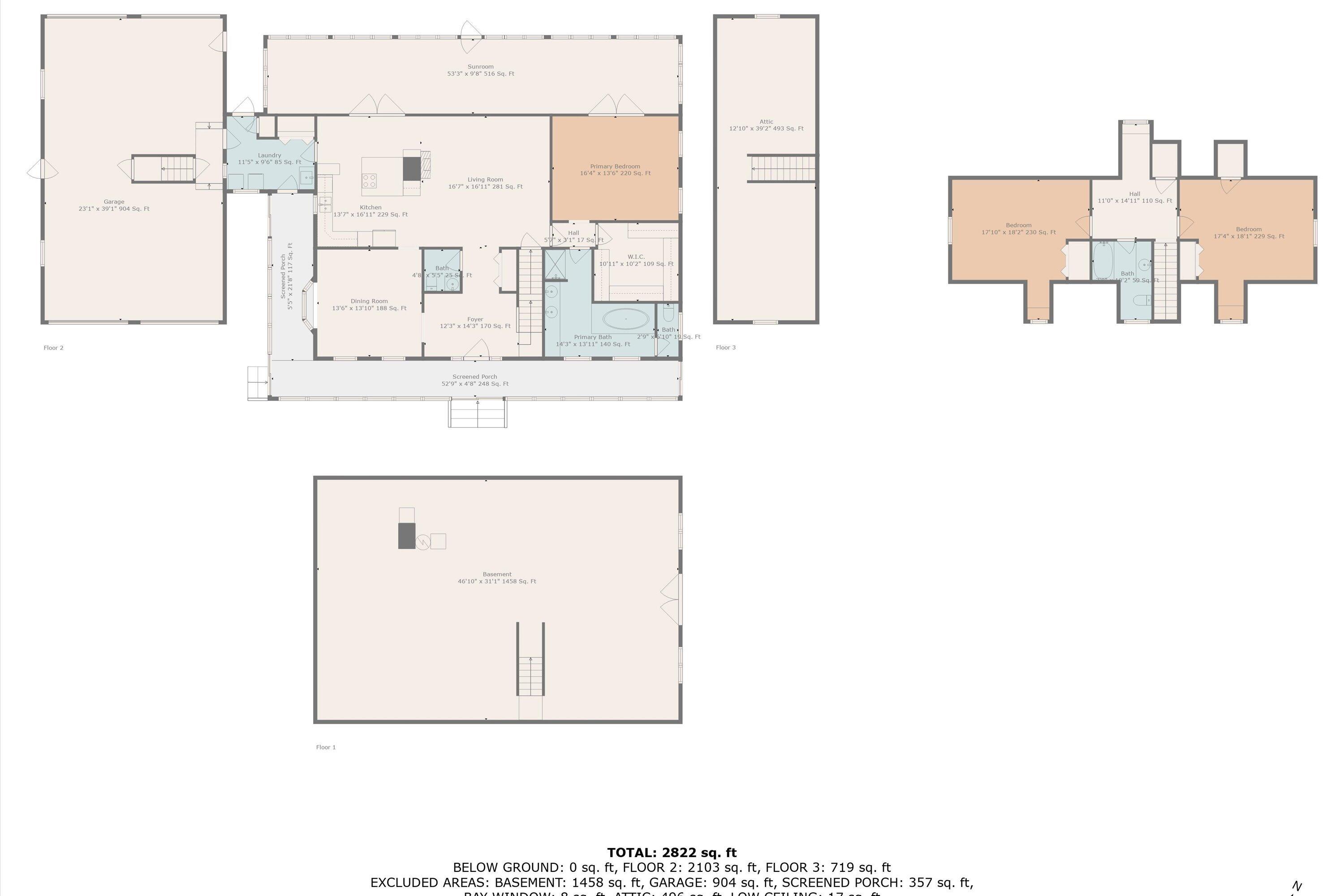 5531 Bethlehem Road Boones Mill, VA 24065 - Photo 69 of 69 81-Floor Plan