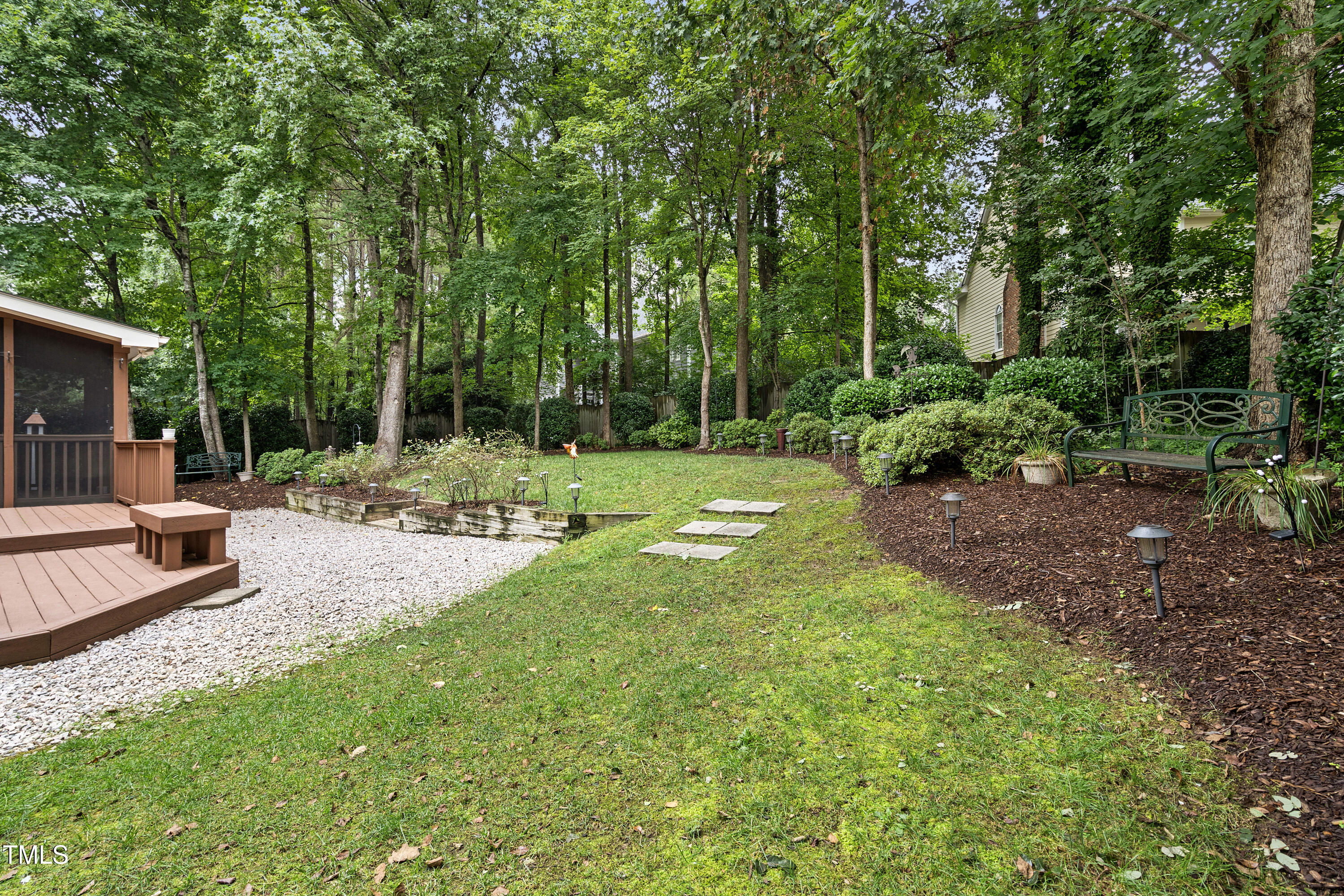 102 Glenmore Road Cary, NC 27519 - Photo 19 of 43 backyard 2