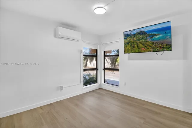 wooden floor in an empty room