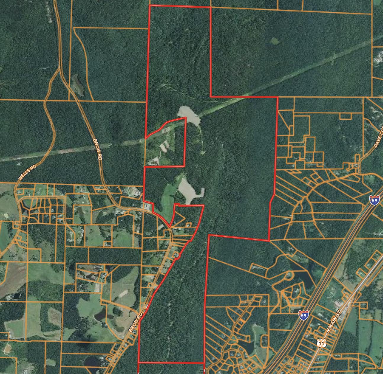 2468 Brow Road Trenton, GA 30752 - Photo 8 of 39 Brow Rd Map Labeled 2