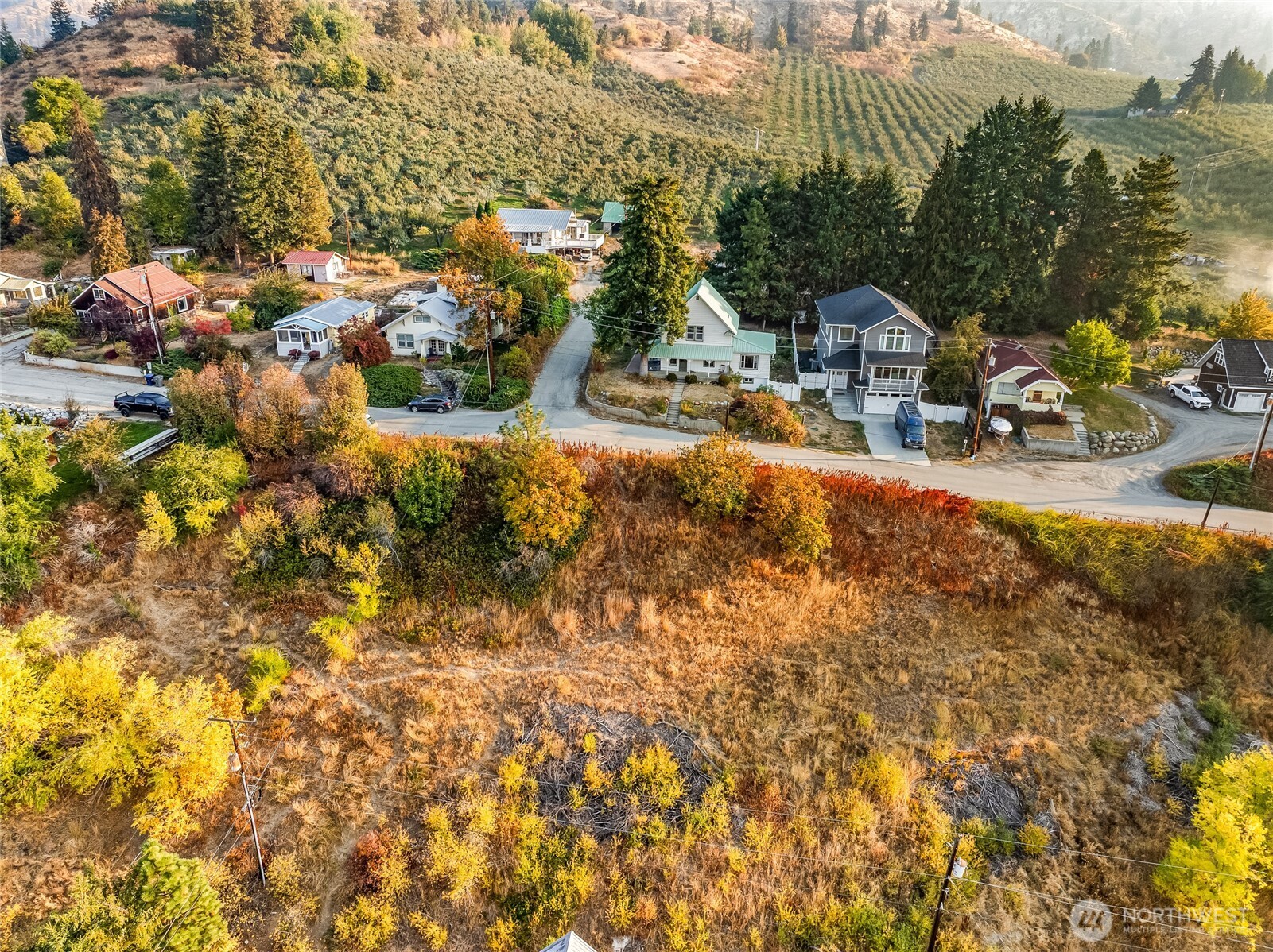 16 High Street Peshastin, WA 98847 - Photo 5 of 10 an aerial view of residential houses with outdoor space
