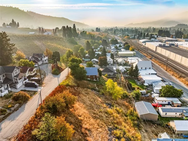 a view of city and ocean