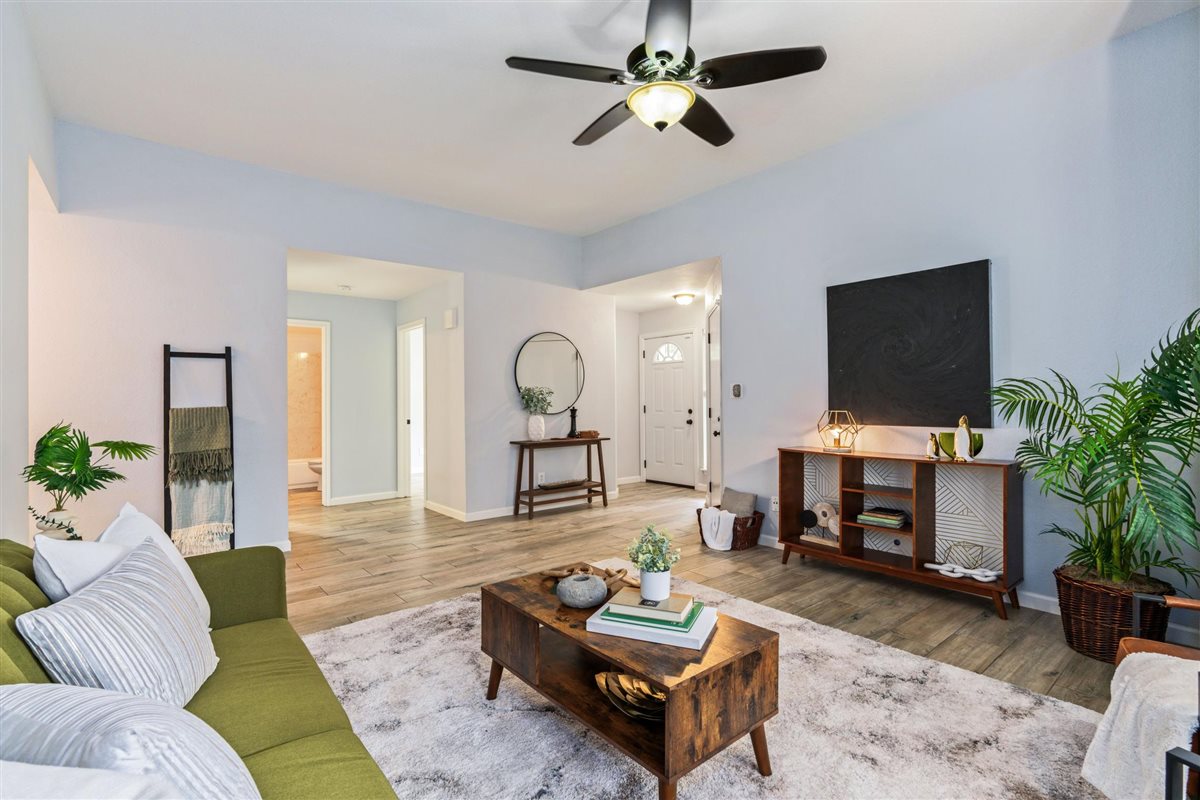 2147 Jasmine Path Round Rock, TX 78664 - Photo 7 of 36 The spacious footprint easily accommodates multiple seating arrangements.