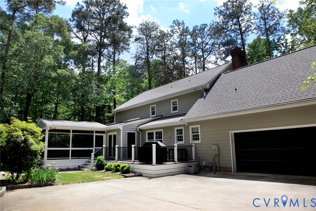 231 Hazelmere Drive Chesterfield, VA 23236 - Photo 32 of 33 a front view of a building with garden