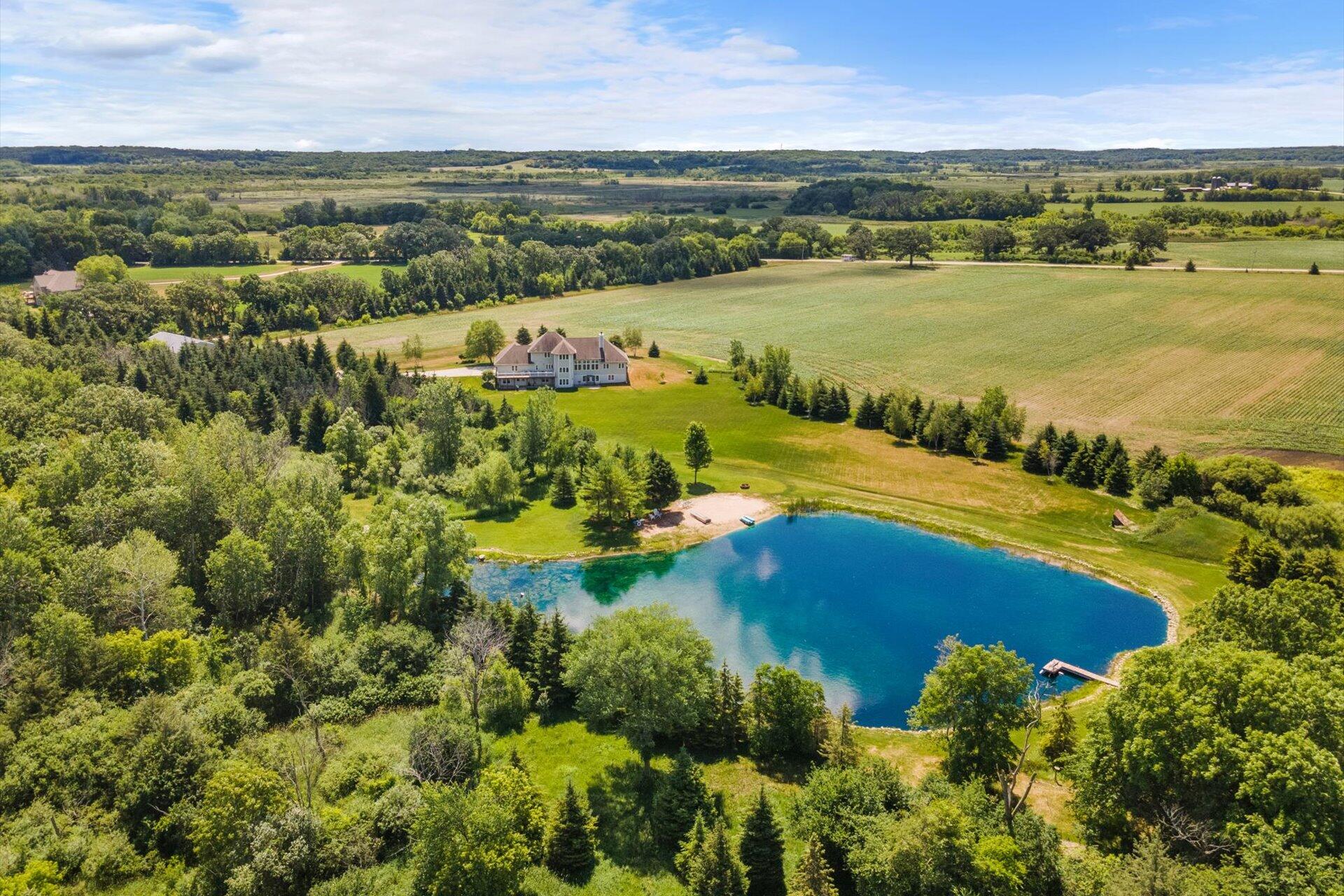44+ Acres with Pond