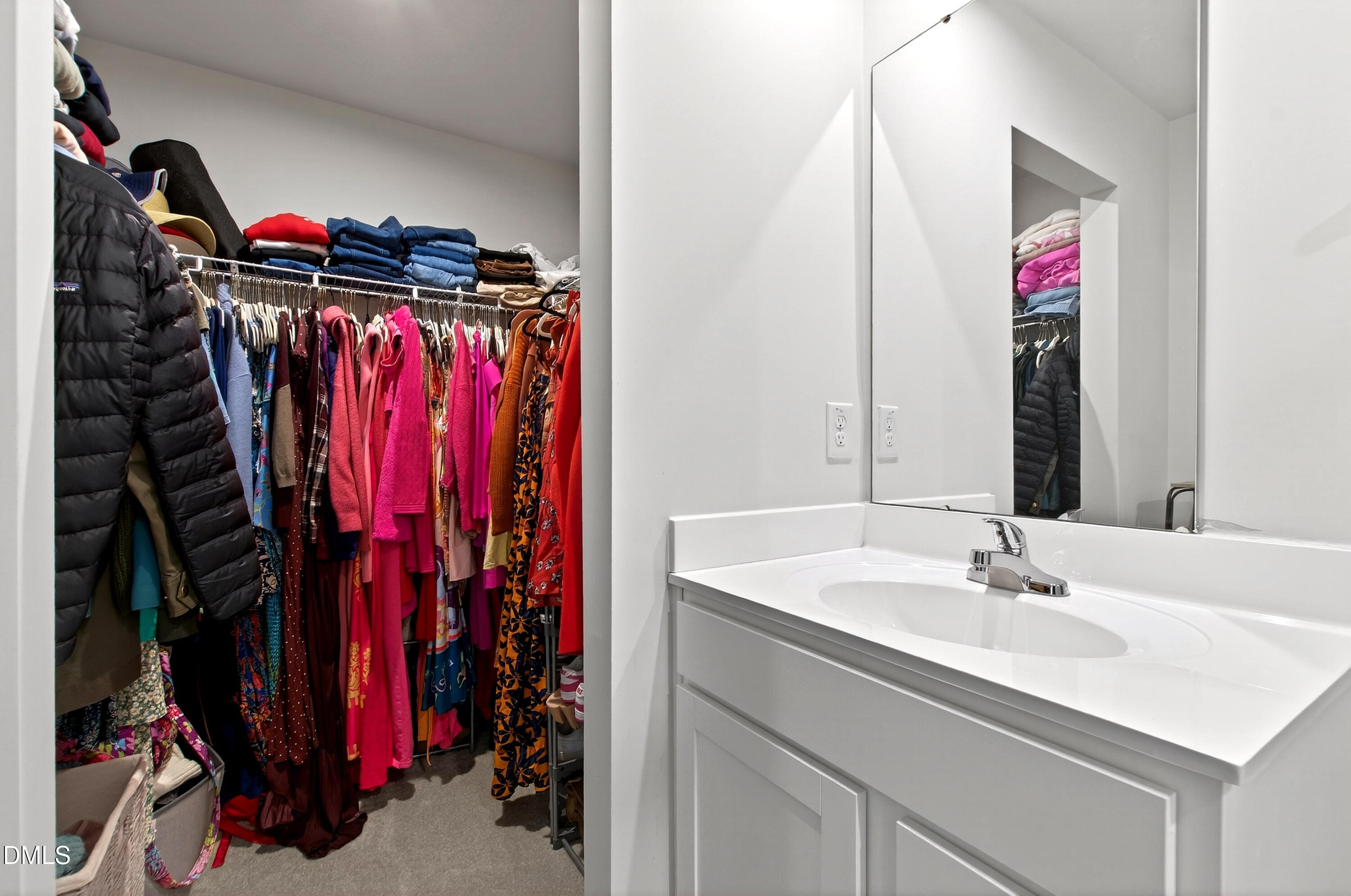 4629 Great Egret Way Raleigh, NC 27616 - Photo 20 of 48 a view of walk in closet with clothes
