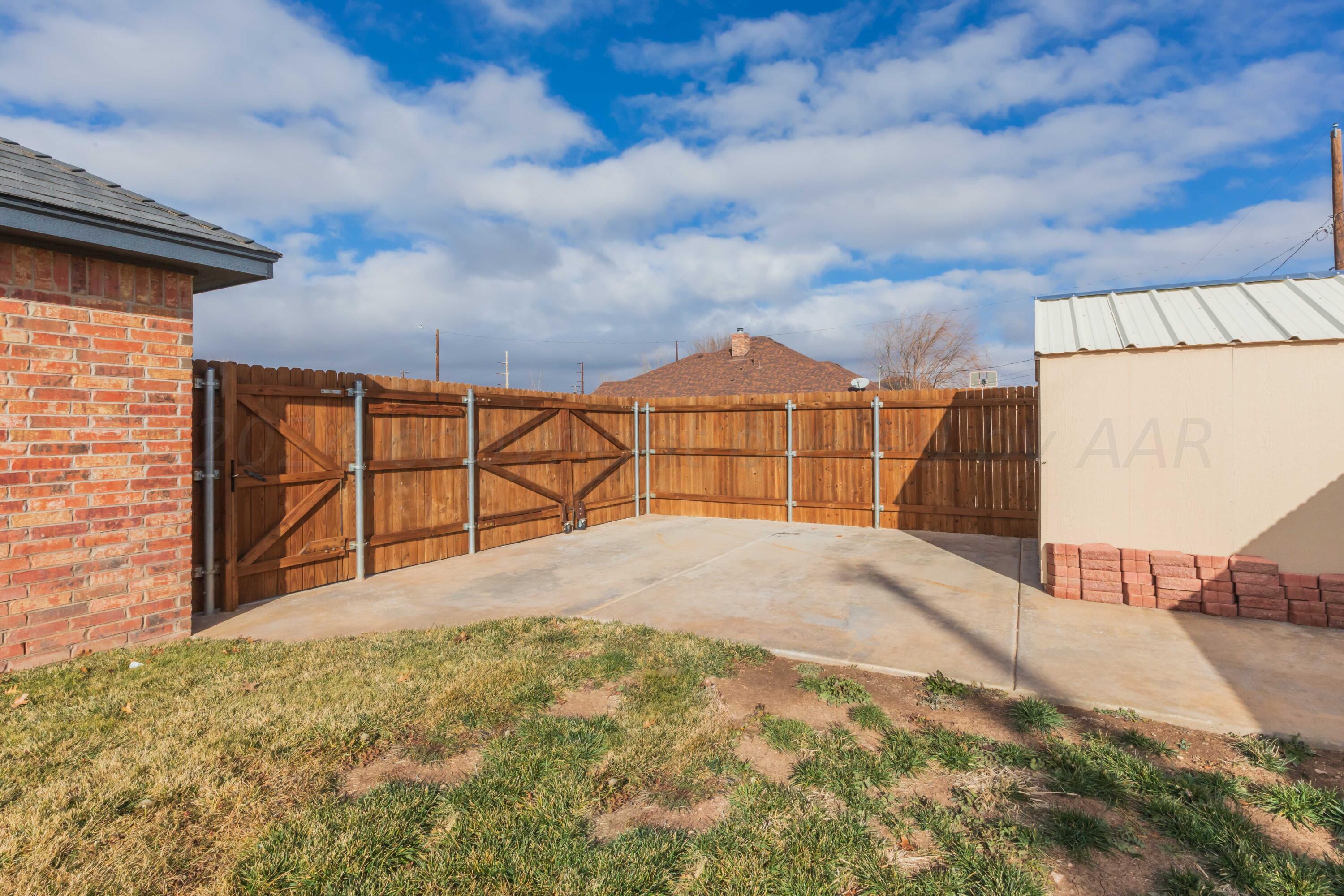 5901 South Rusk Street Amarillo, TX 79118 - Photo 47 of 53 BACKYARD VIEW 3