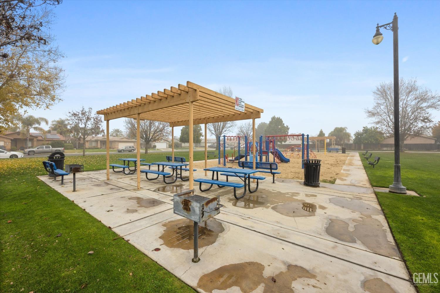 Undisclosed Address Bakersfield, CA 93307 - Photo 34 of 35 a view of a backyard with sitting area