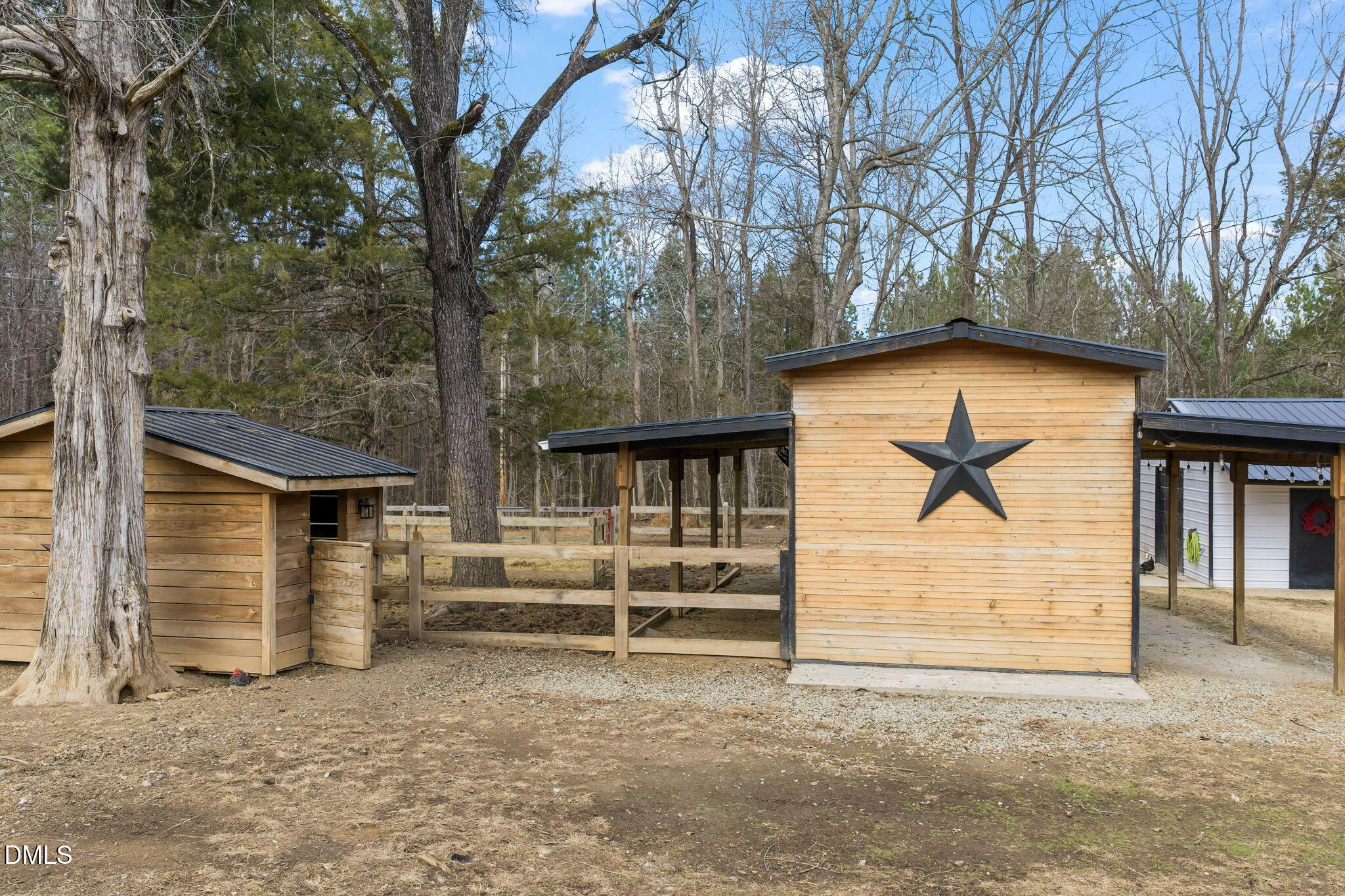 2822 Little River Church Road Hurdle Mills, NC 27541 - Photo 21 of 61 2.5 Stall Barn + Chicken Coops