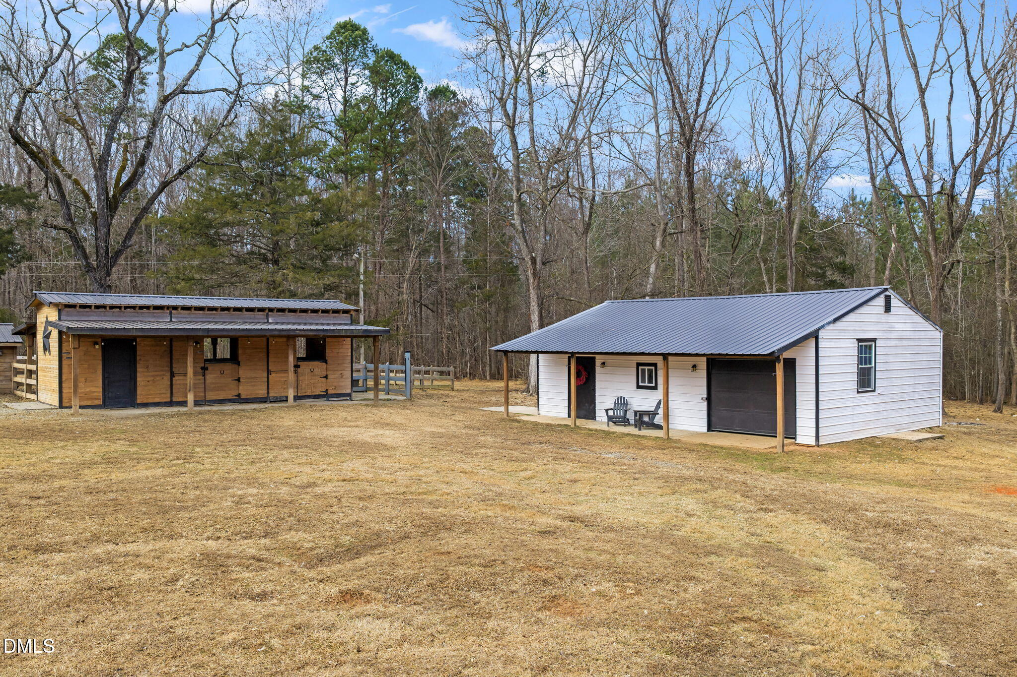 2822 Little River Church Road Hurdle Mills, NC 27541 - Photo 23 of 61 2.5 Stall Barn + Chicken Coops