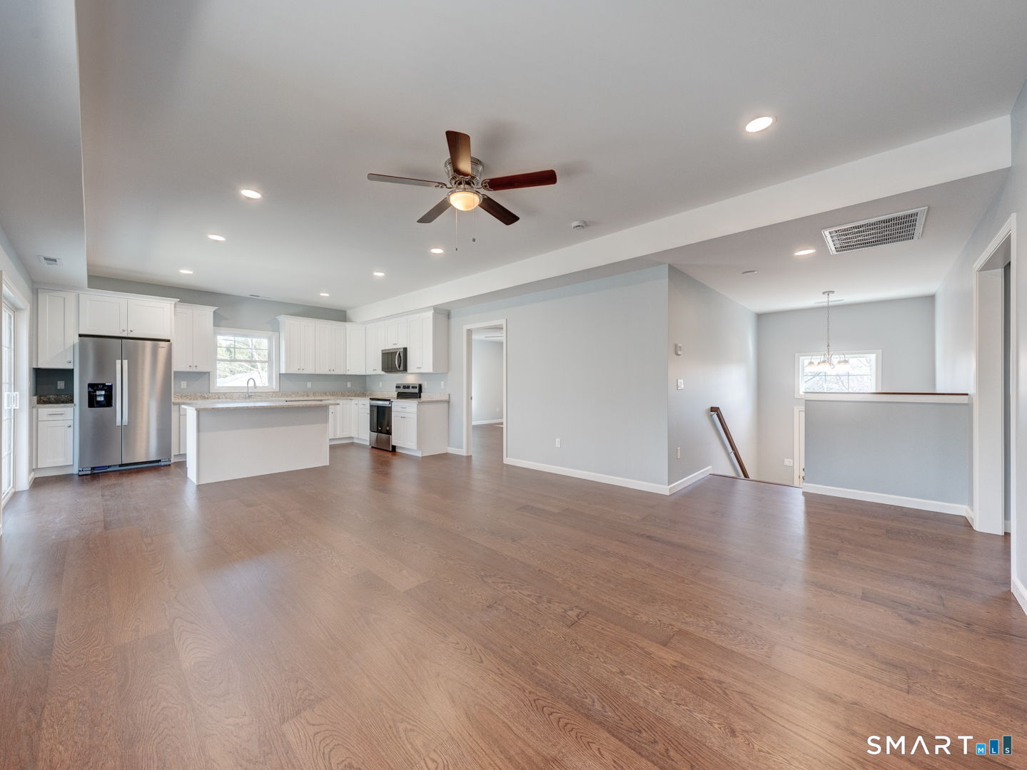 28 Goodell Road Stafford, CT 06076 - Photo 8 of 40 a view of an empty room with a kitchen