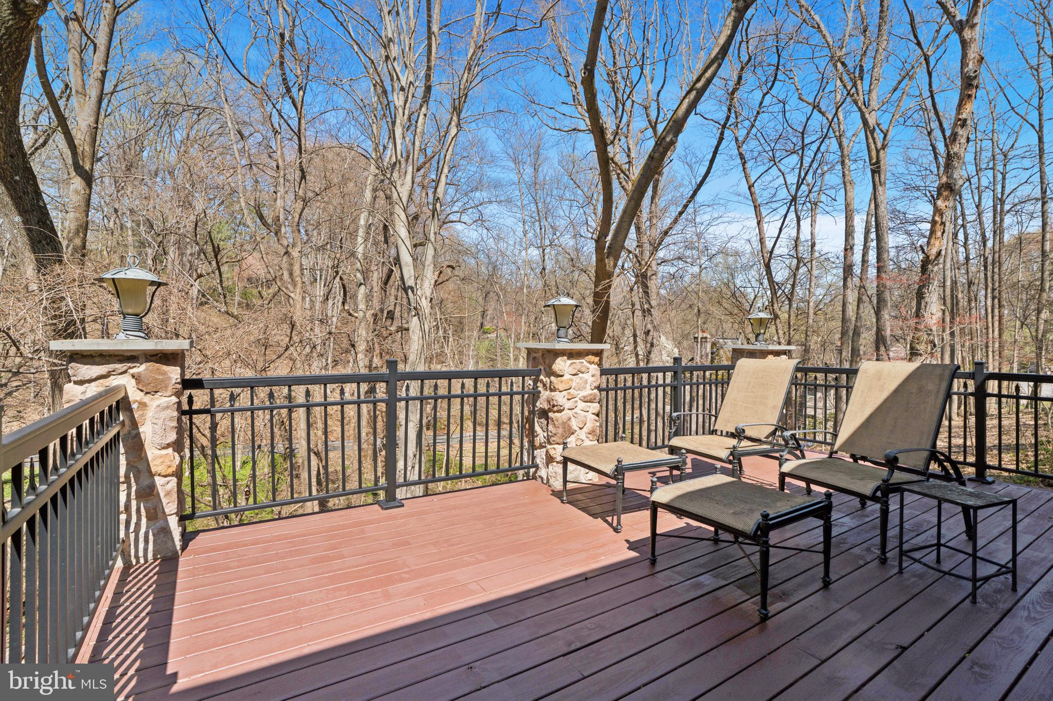 1343 Centennial Road Penn Valley, PA 19072 - Photo 20 of 36 a view of a chairs on wooden deck
