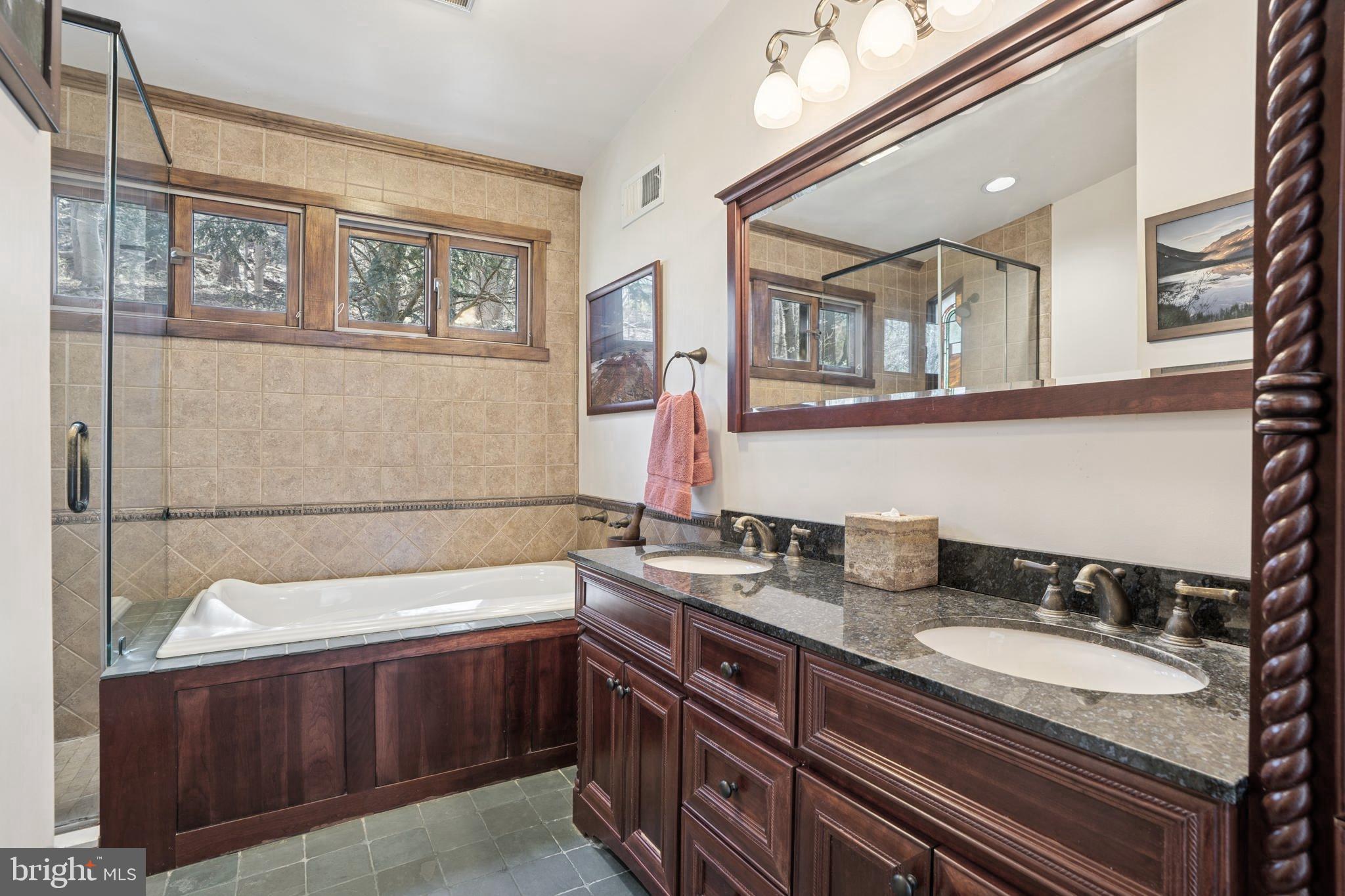 1343 Centennial Road Penn Valley, PA 19072 - Photo 30 of 36 a bathroom with a sink and a bathtub