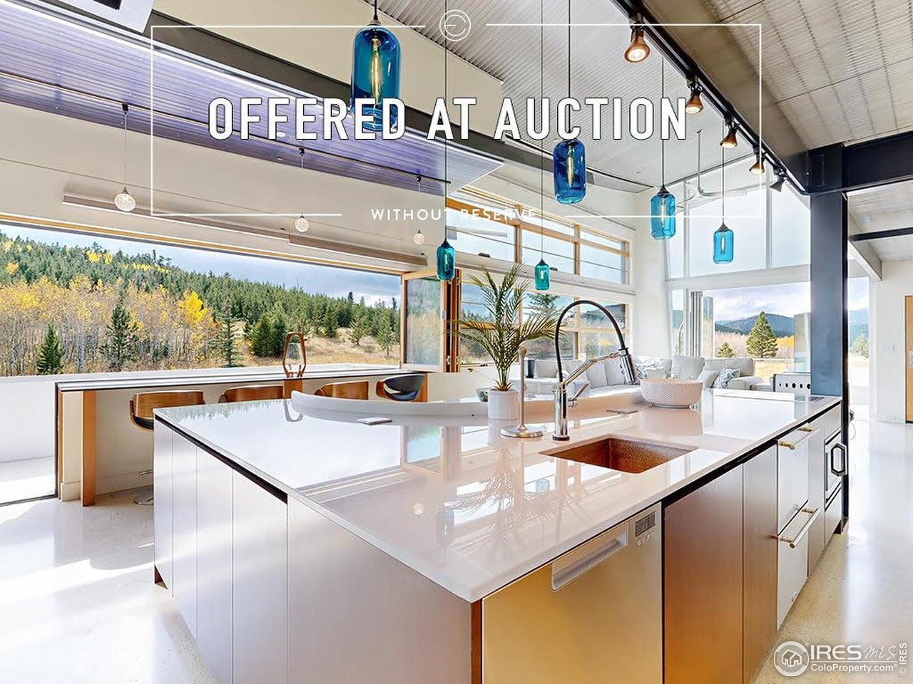 987 Lost Angel Road Boulder, CO 80302 - Photo 1 of 40 a kitchen with a sink and a large window