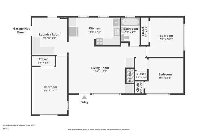 $225,000 | 8230 West Burleigh Street, Milwaukee, WI 53222