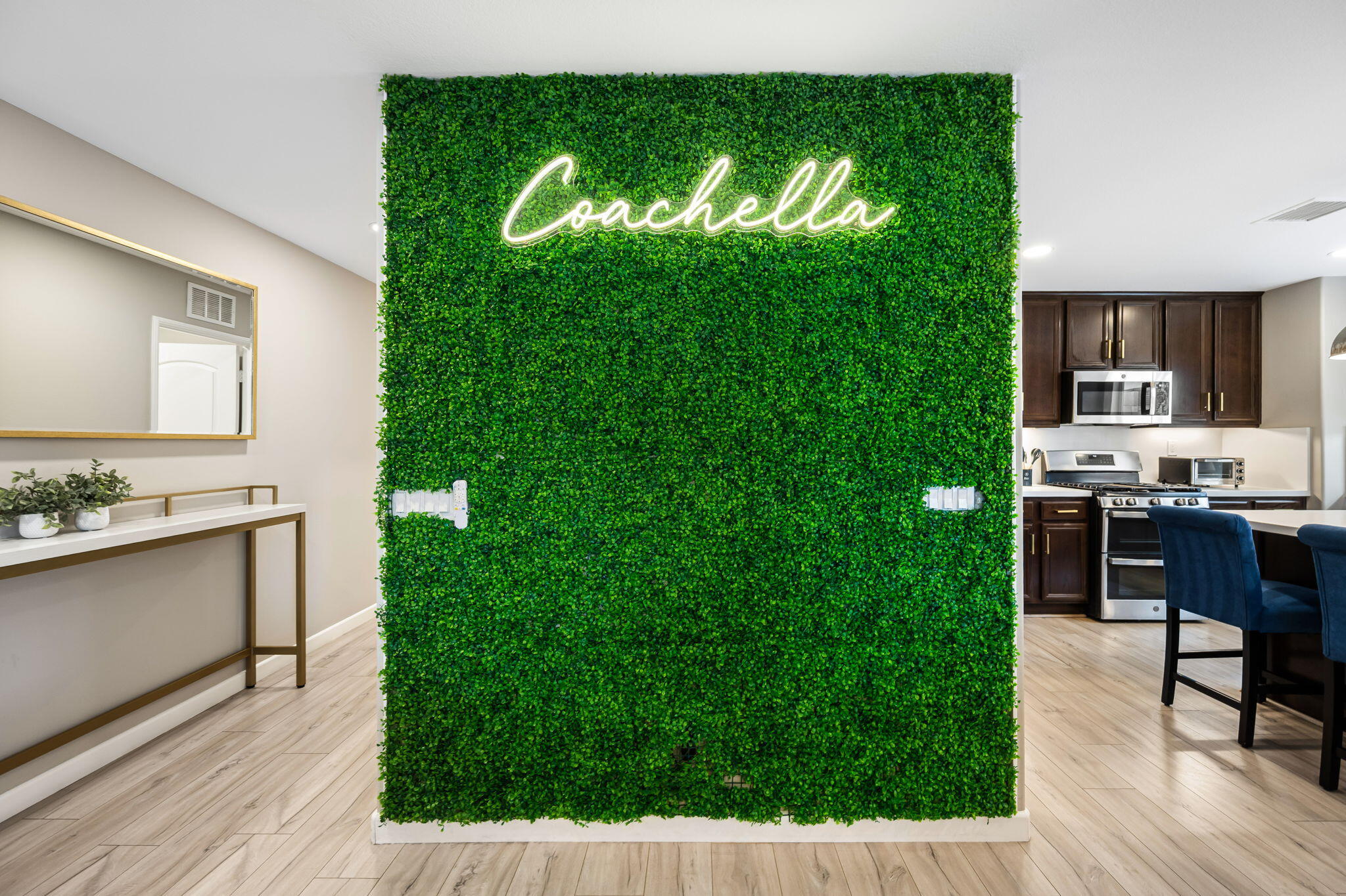84131 Azzura Way Indio, CA 92203 - Photo 5 of 38 a view of kitchen with kitchen island table and chairs