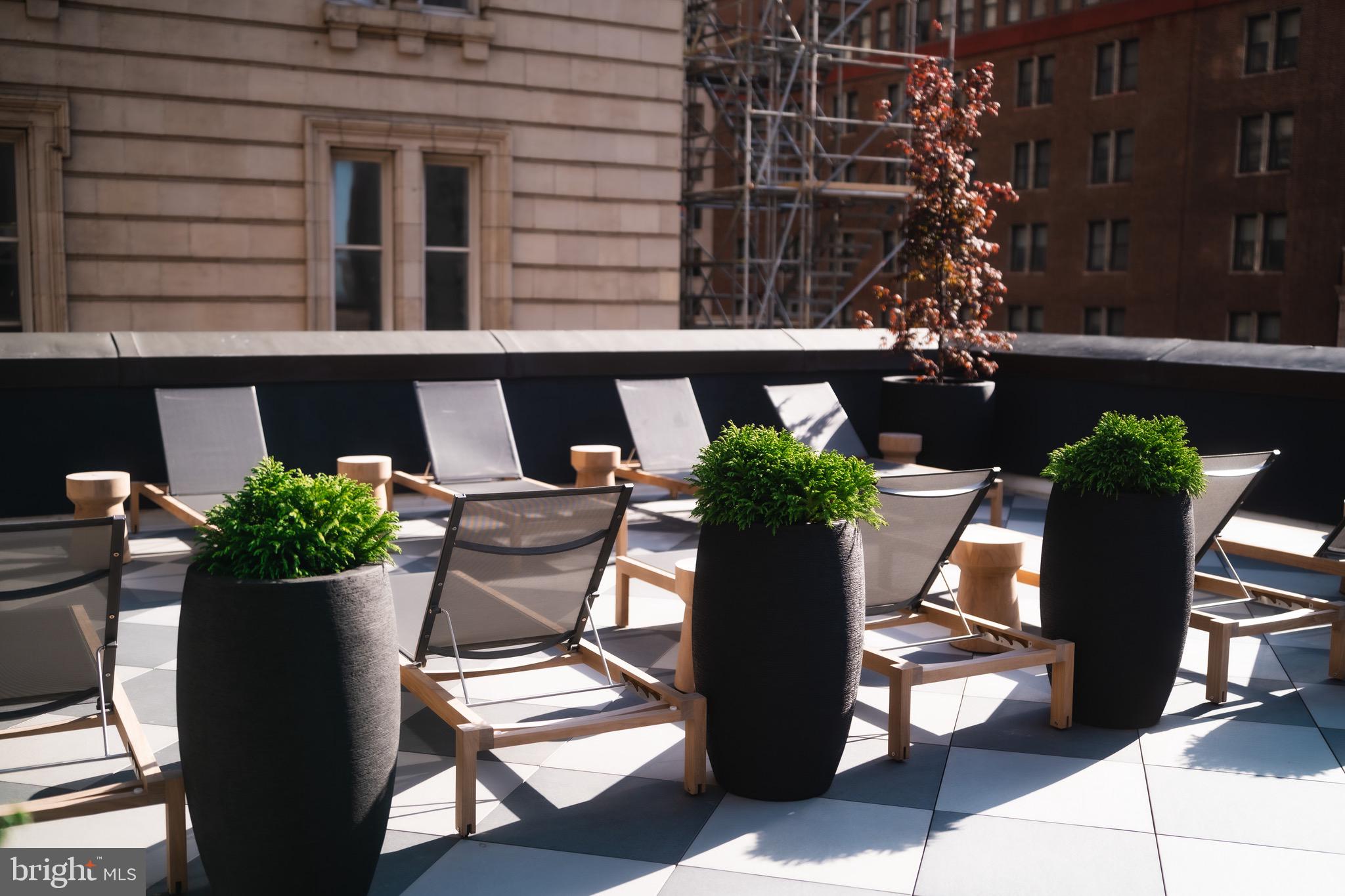 200 South Broad Street, Unit 206 Philadelphia, PA 19102 - Photo 35 of 55 a view of a chair and table in the patio