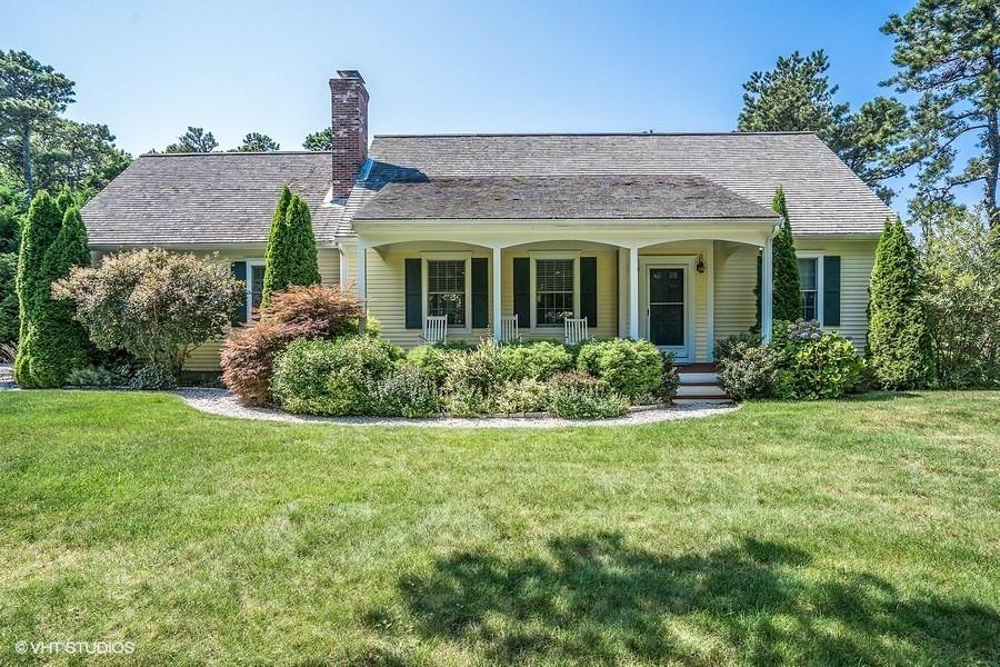 8 Sherman Road Orleans, MA 02653 - Photo 1 of 1 a front view of a house with a yard