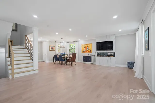 a living room with a couch and a flat screen tv
