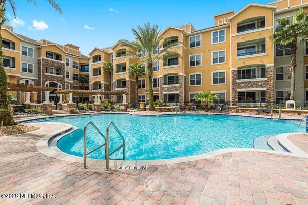 a building view with outdoor space