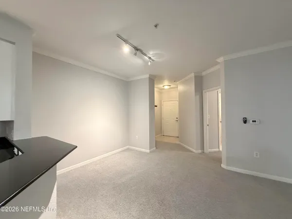 a view of empty room