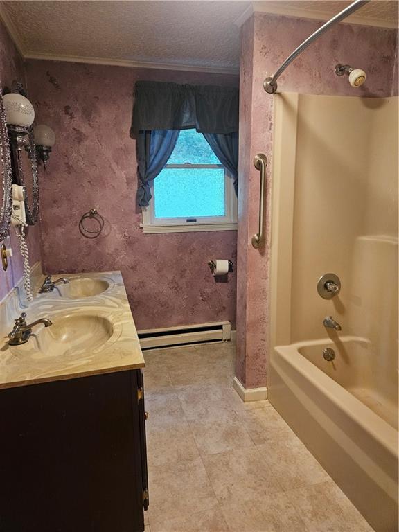 261 Whitestown Road Butler, PA 16001 - Photo 38 of 43 a bathroom with a sink and a shower