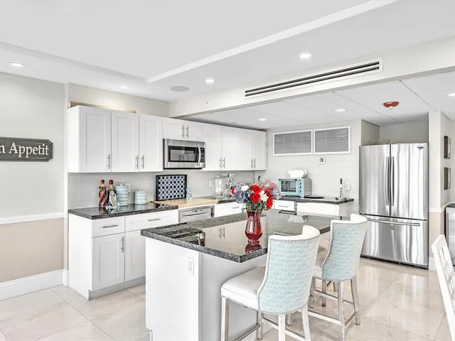 a view of an ocean and a beach